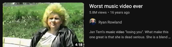 screenshot of jan terri video